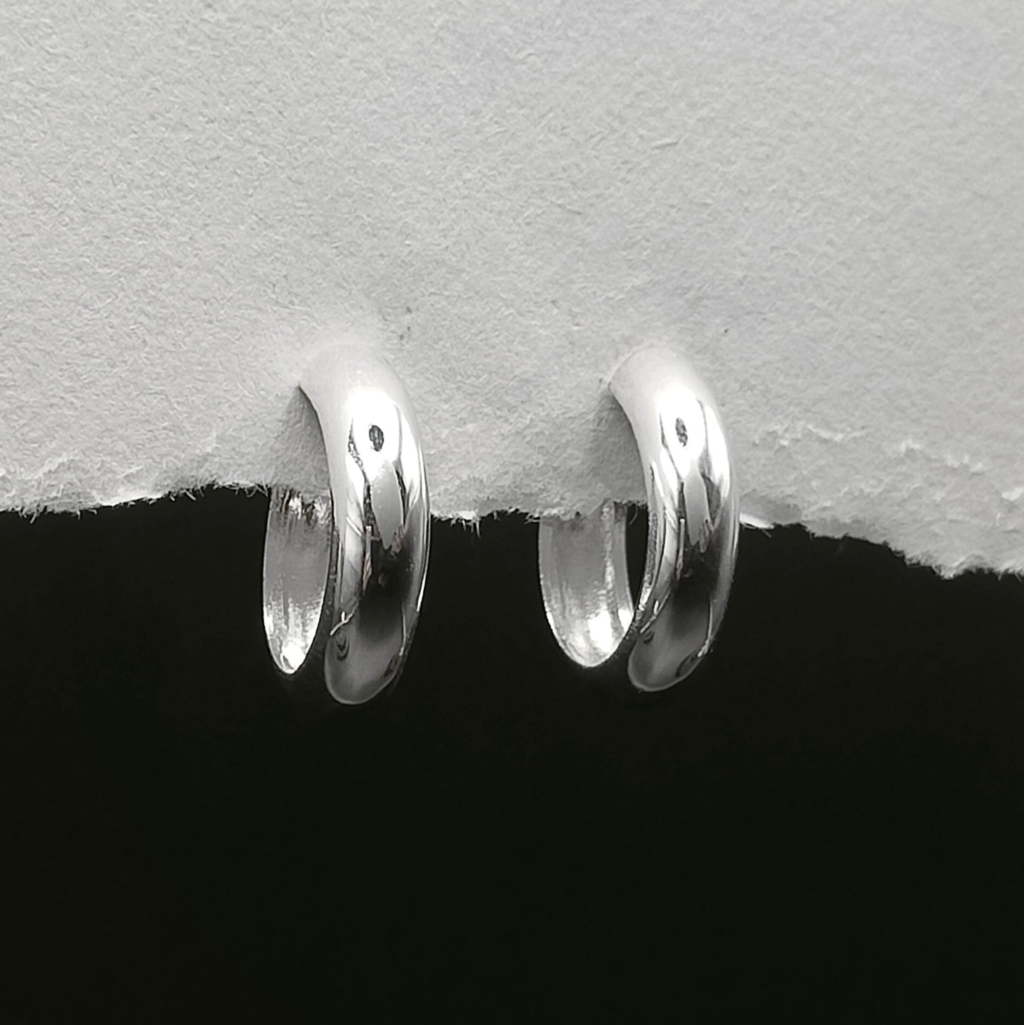 BUBBLE HOOP EARRINGS