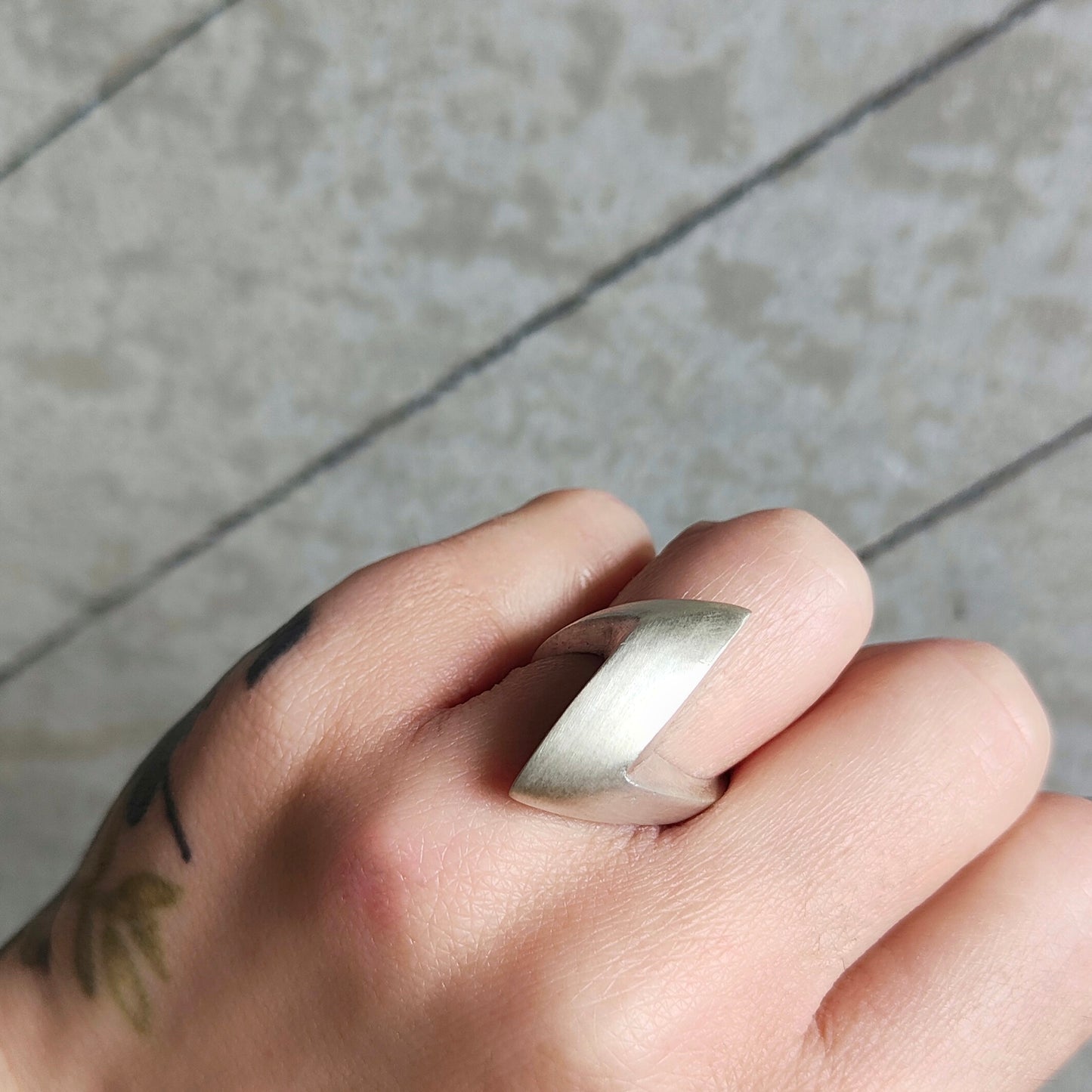 ZED SILVER RING