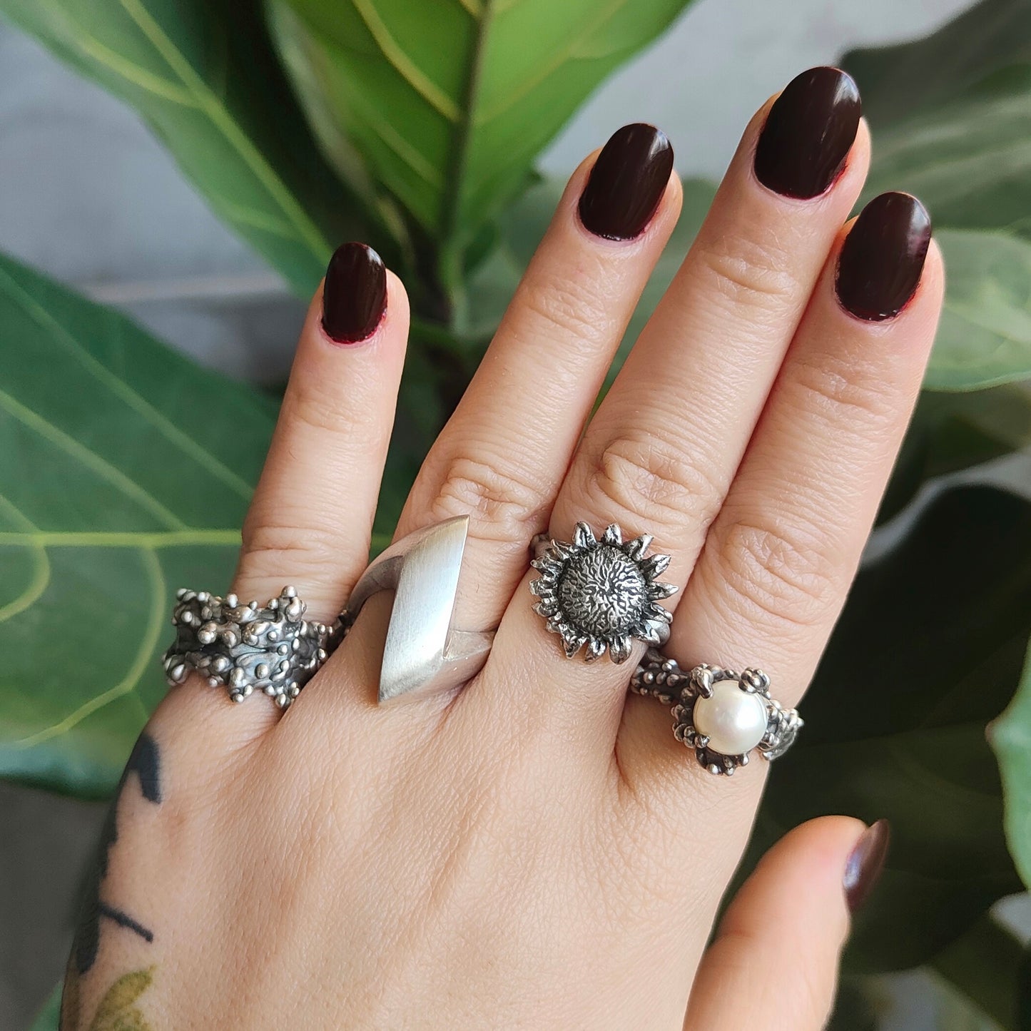 ZED SILVER RING