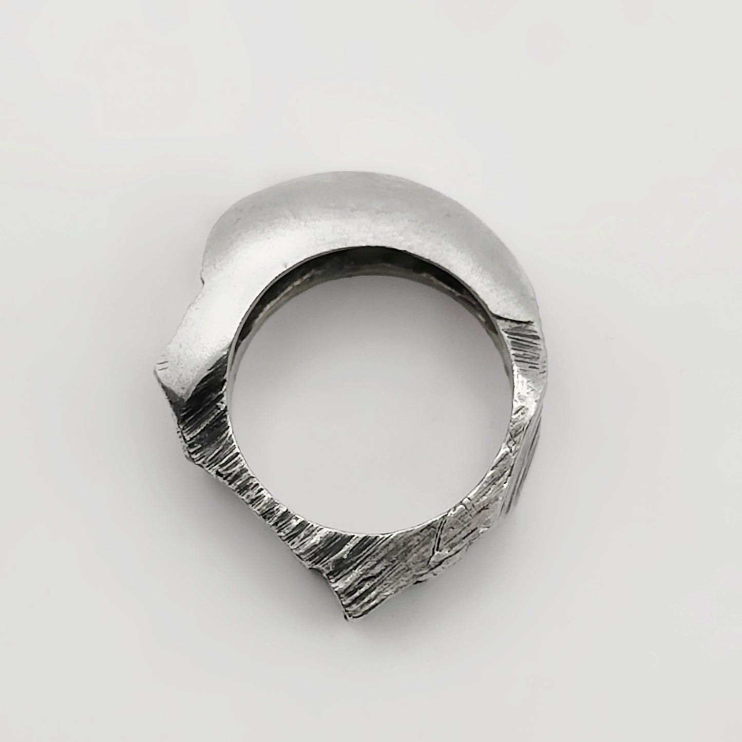 ONE-OFF SILVER RING