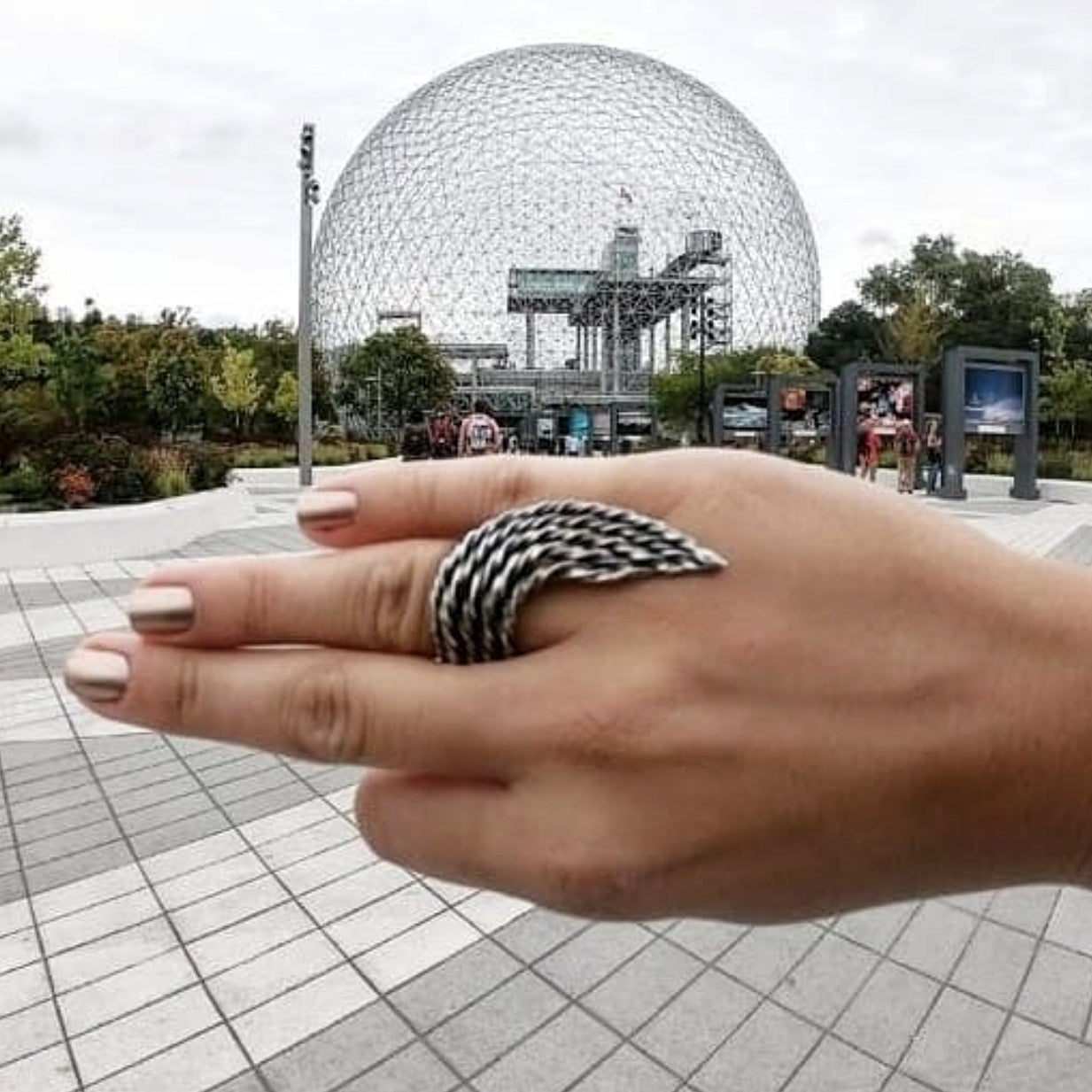 DARK ANGEL SILVER RING