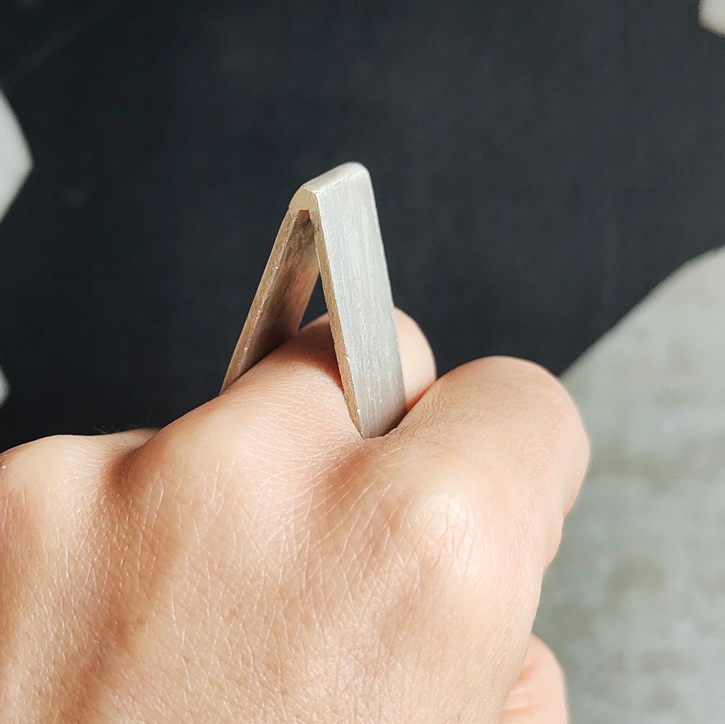 CROW SILVER RING