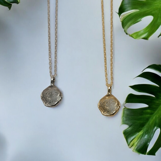 "BASSMEH" KIT | ROUND FINGERPRINT NECKLACE