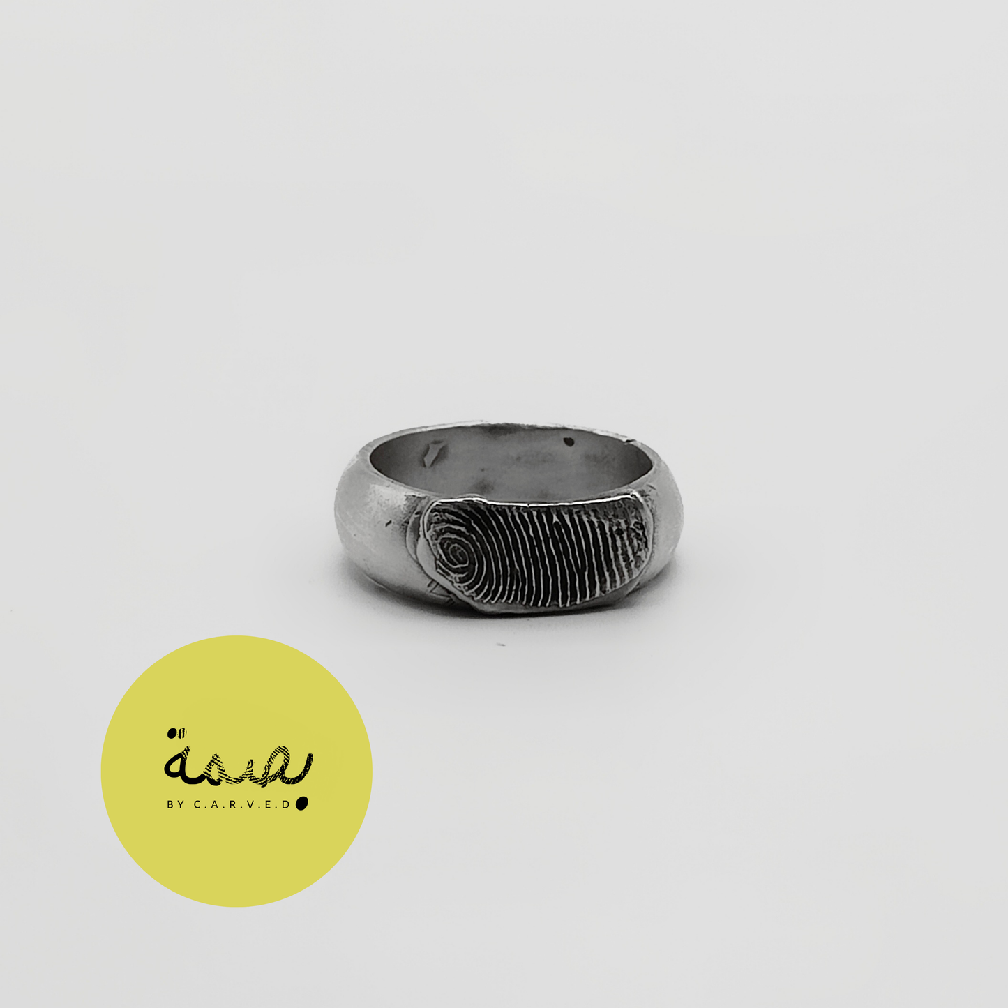 "BASSMEH" KIT | SIMPLE BAND FINGERPRINT RING
