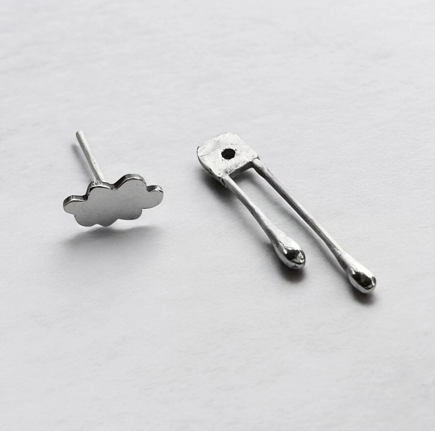 CLOUD SILVER EARRINGS