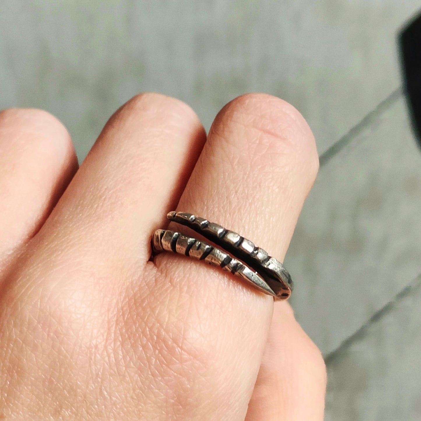 VIKINGS SILVER RING 2