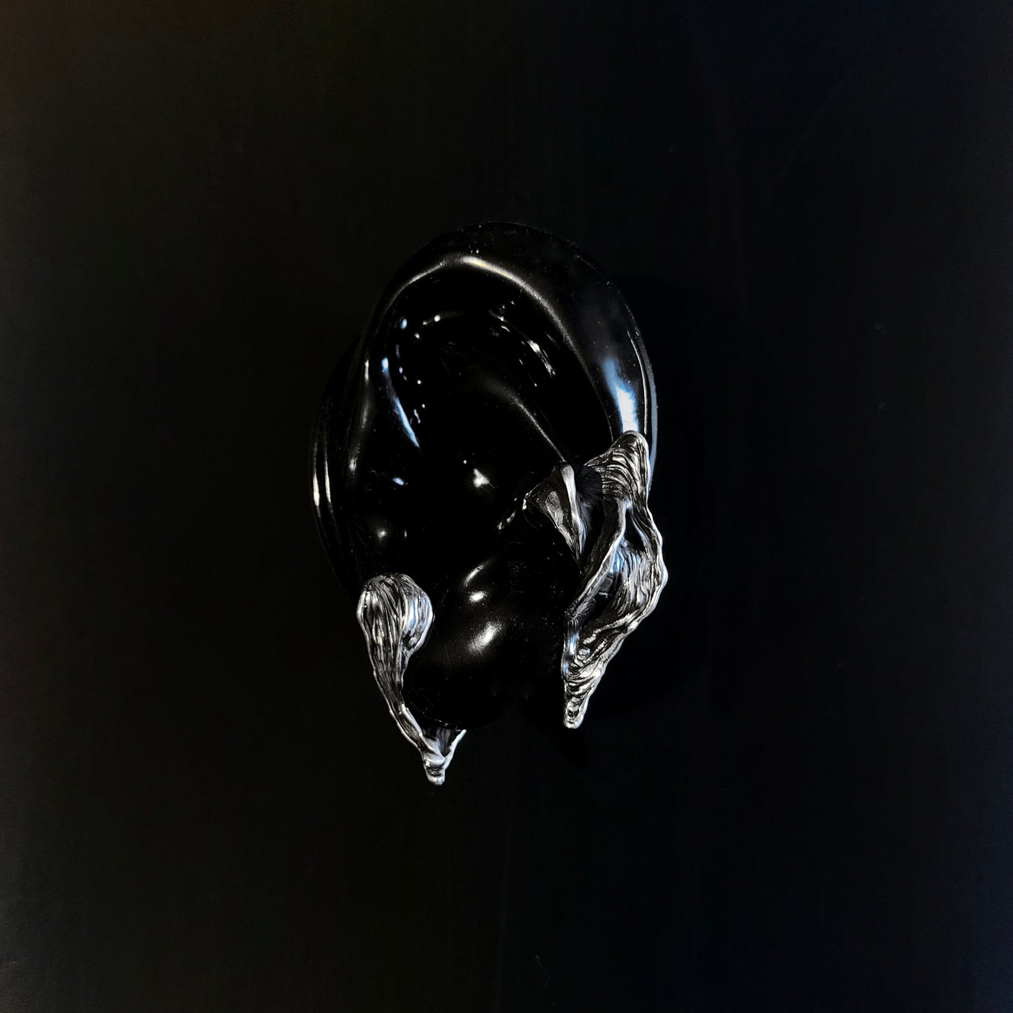 PUPA SILVER EAR-CUFF (left ear)