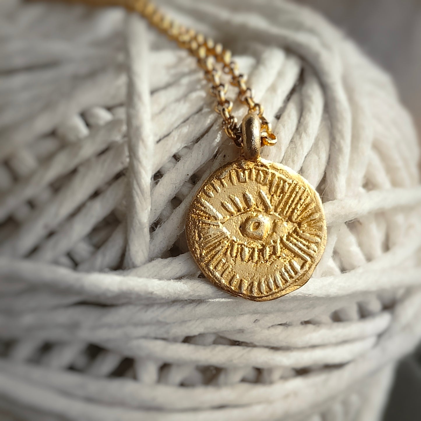 EVIL EYE SILVER NECKLACE