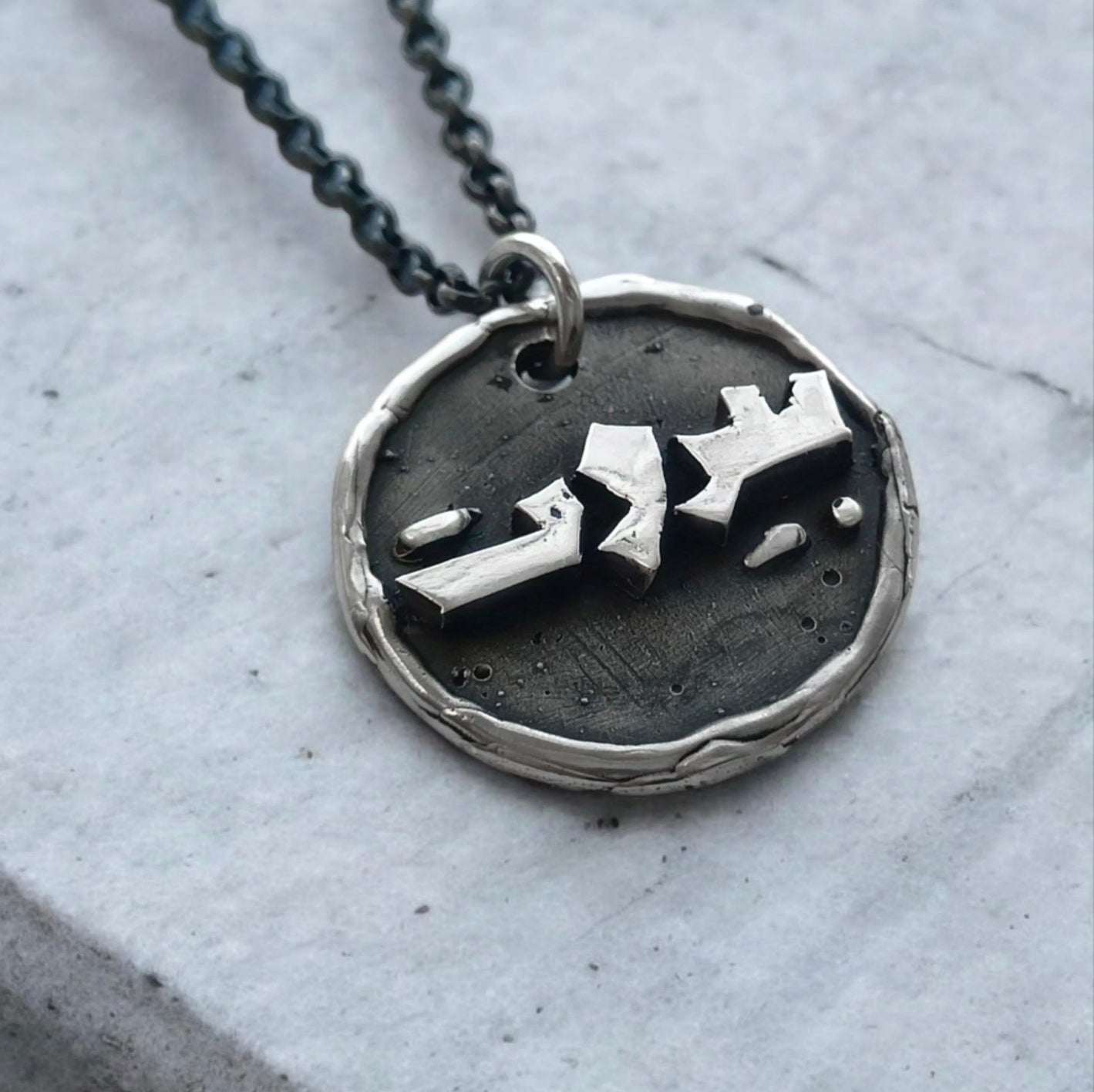 BEIRUT SILVER NECKLACE