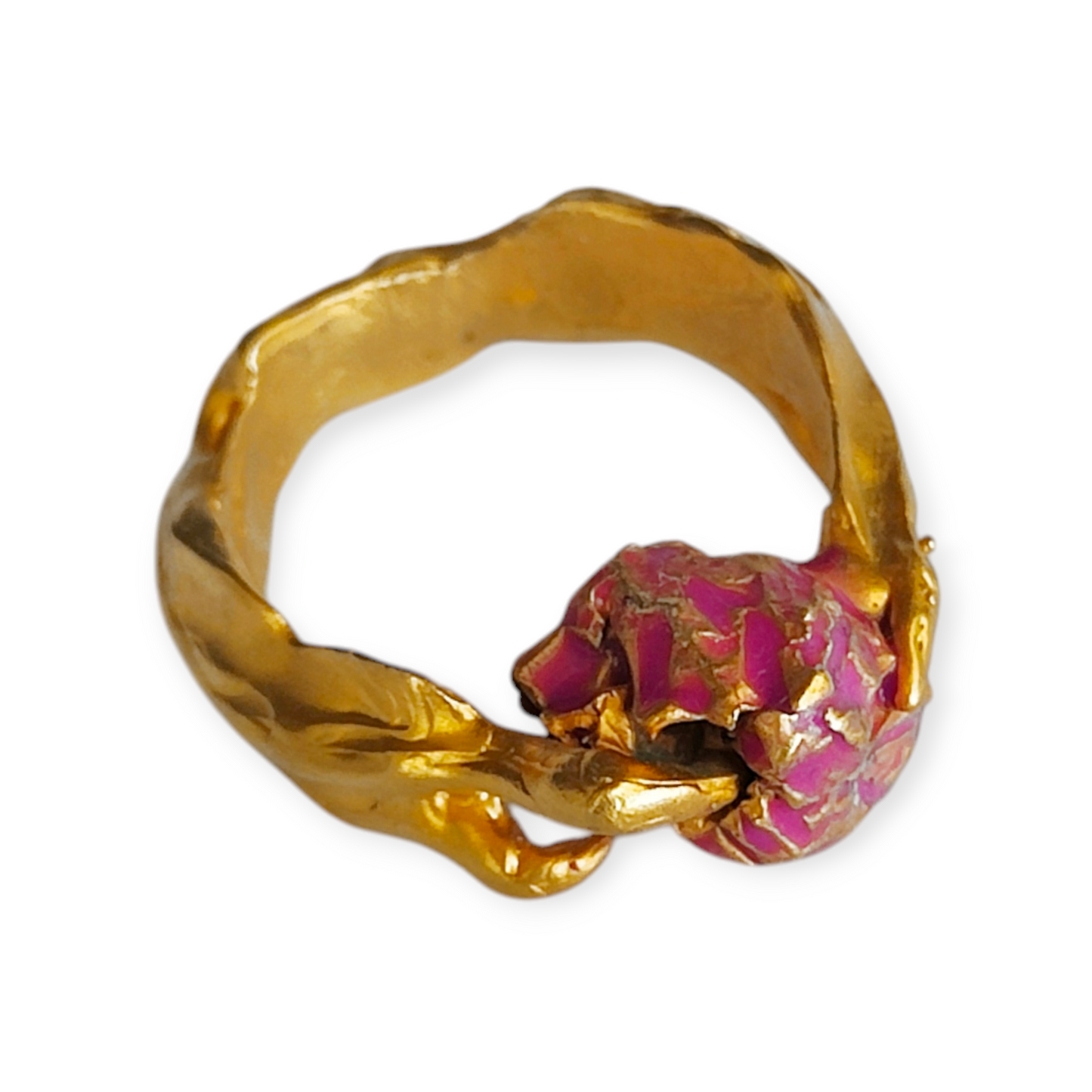 ONE-OFF GOLD PLATED RING 1