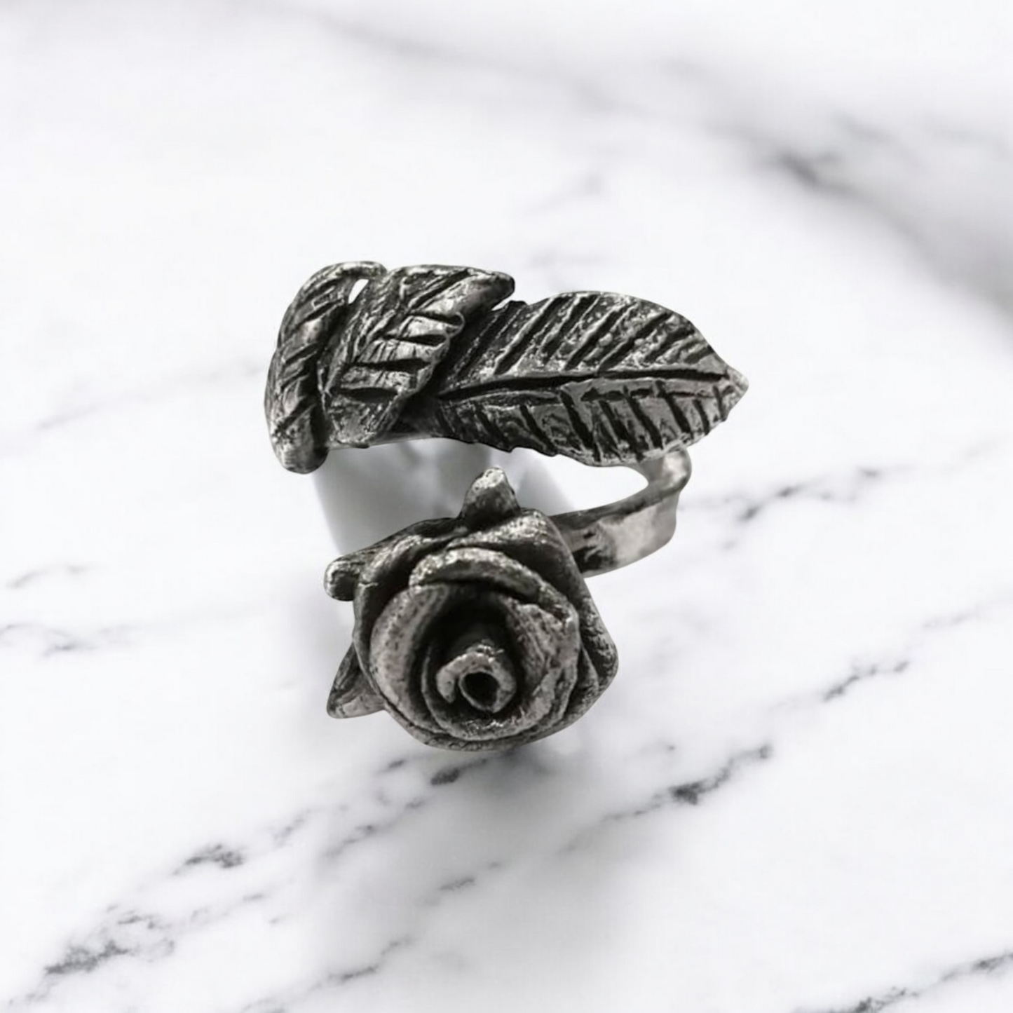 MYSTIC ROSE SILVER RING III