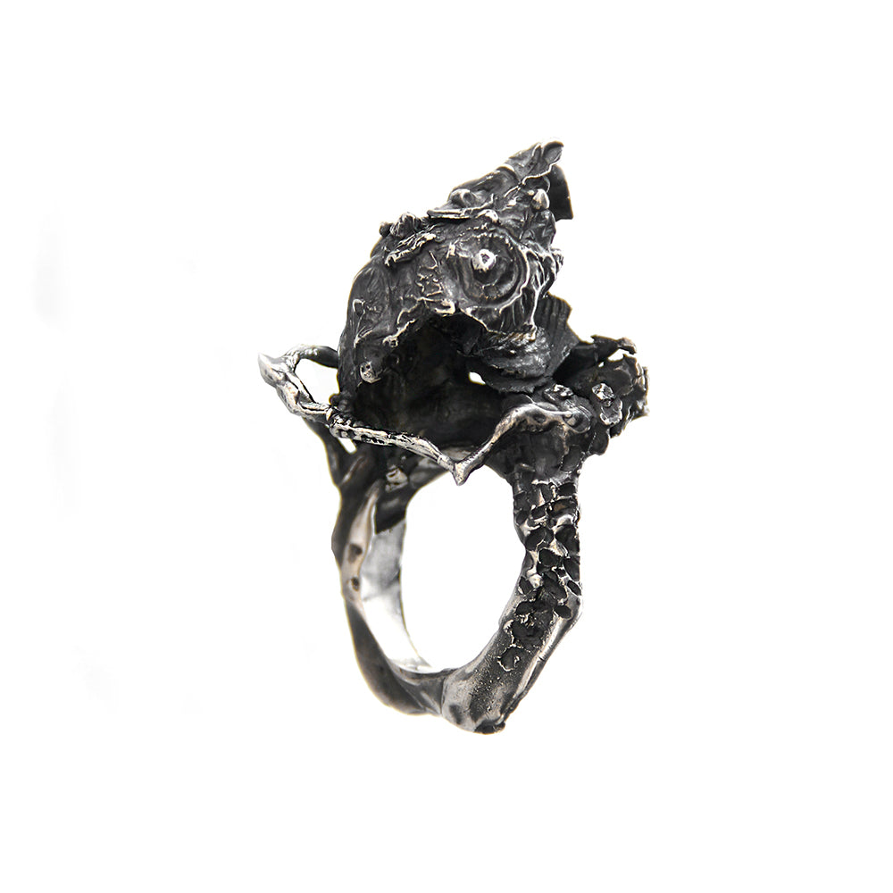 MARDUK SILVER RING