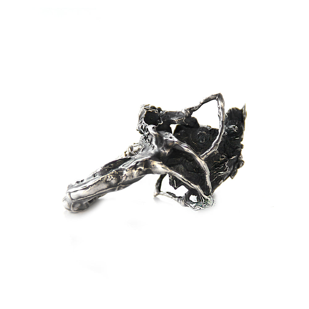 MARDUK SILVER RING