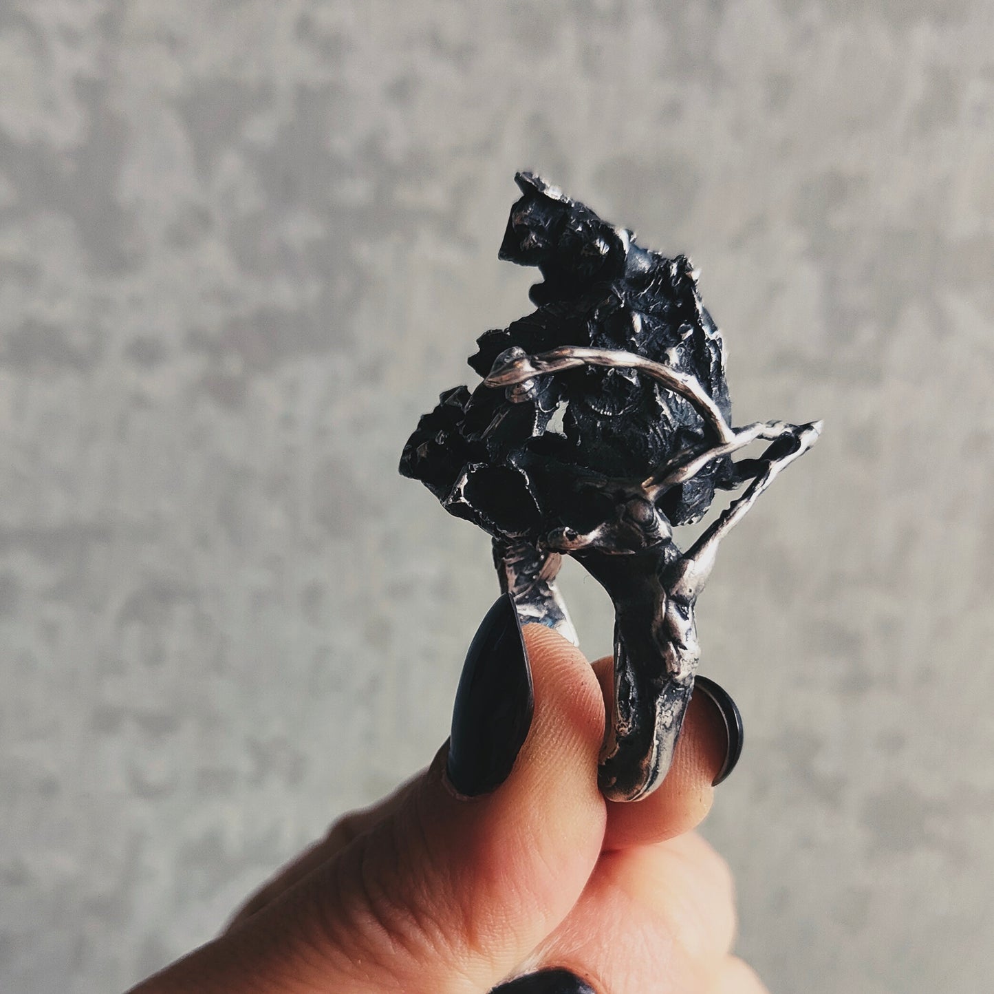 MARDUK SILVER RING