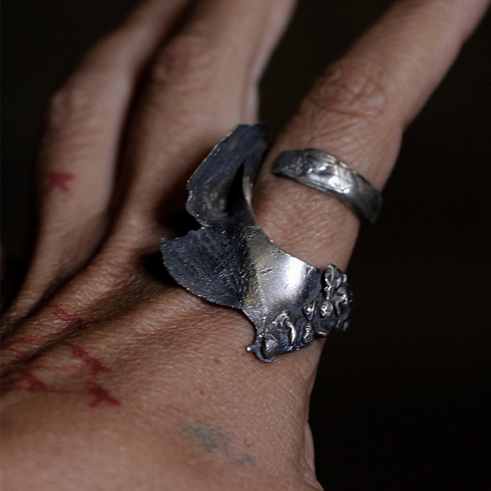 SIN SILVER RING