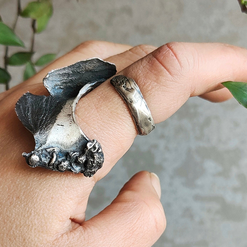 SIN SILVER RING