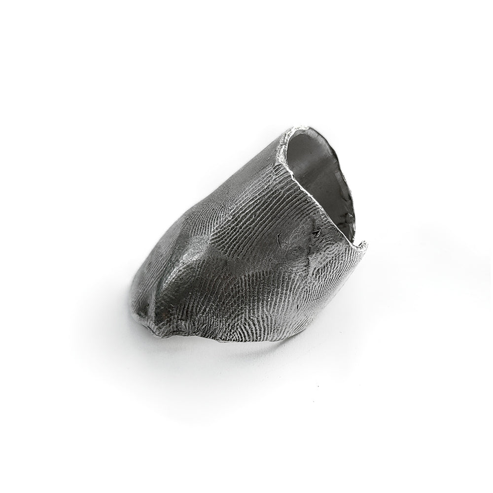 THUMB CUFF SILVER RING