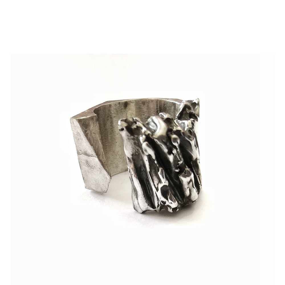 GEMINI SILVER RING