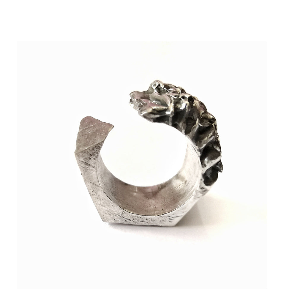 GEMINI SILVER RING
