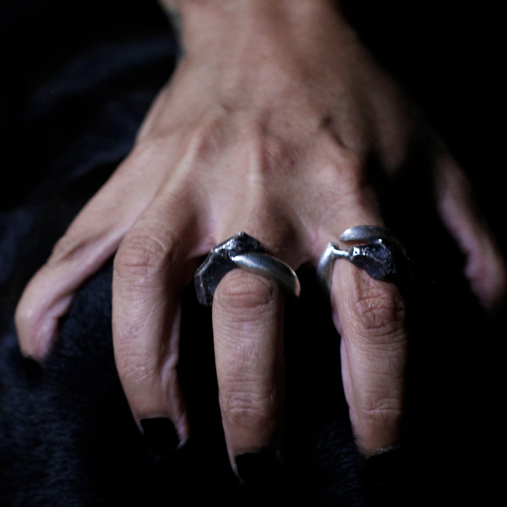 SNAKE SILVER RING I
