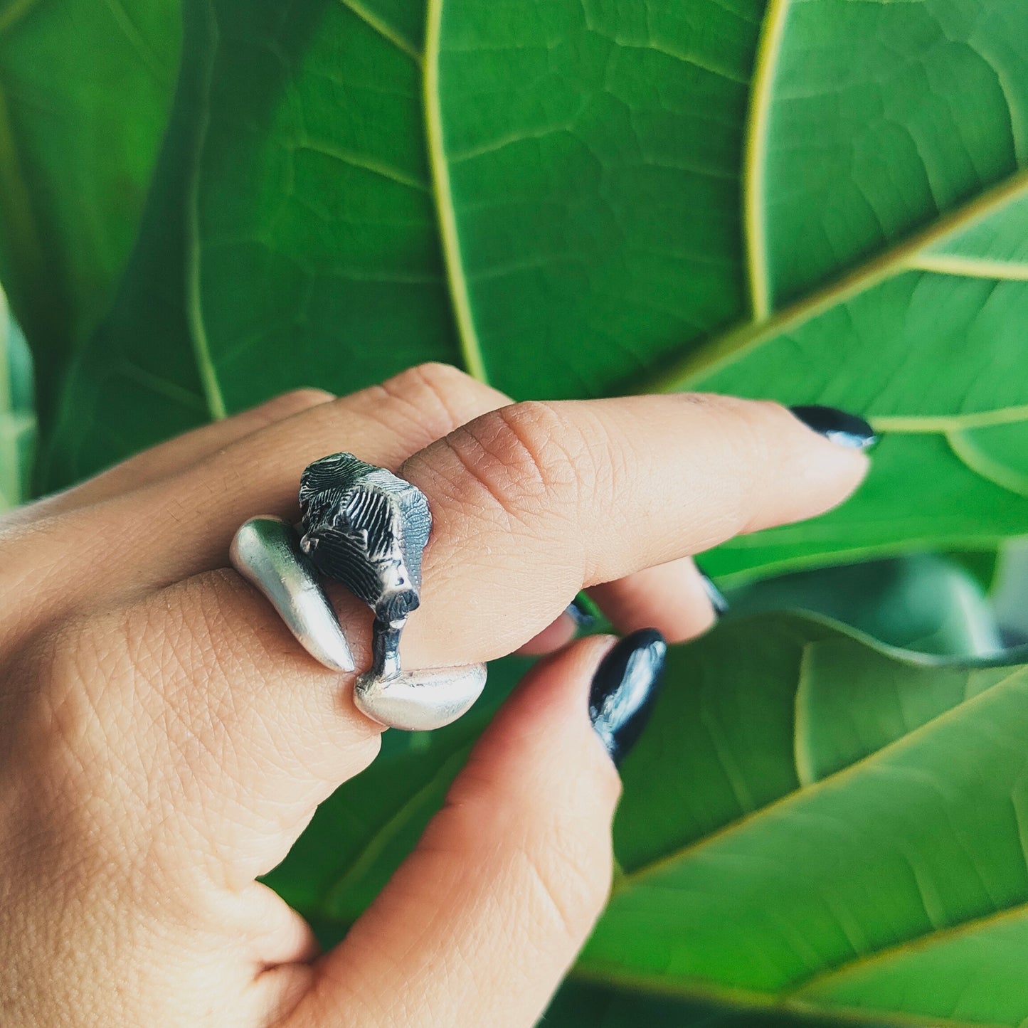 SNAKE SILVER RING I