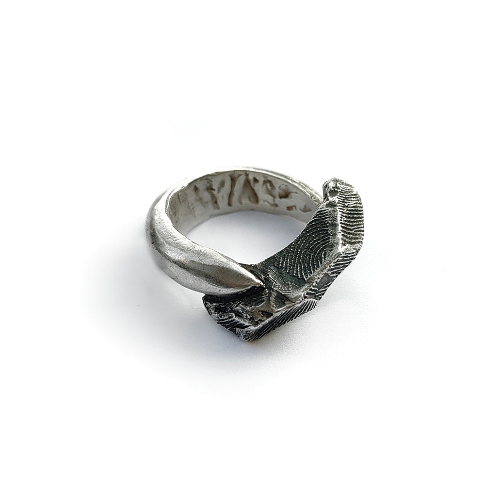 SNAKE SILVER RING II