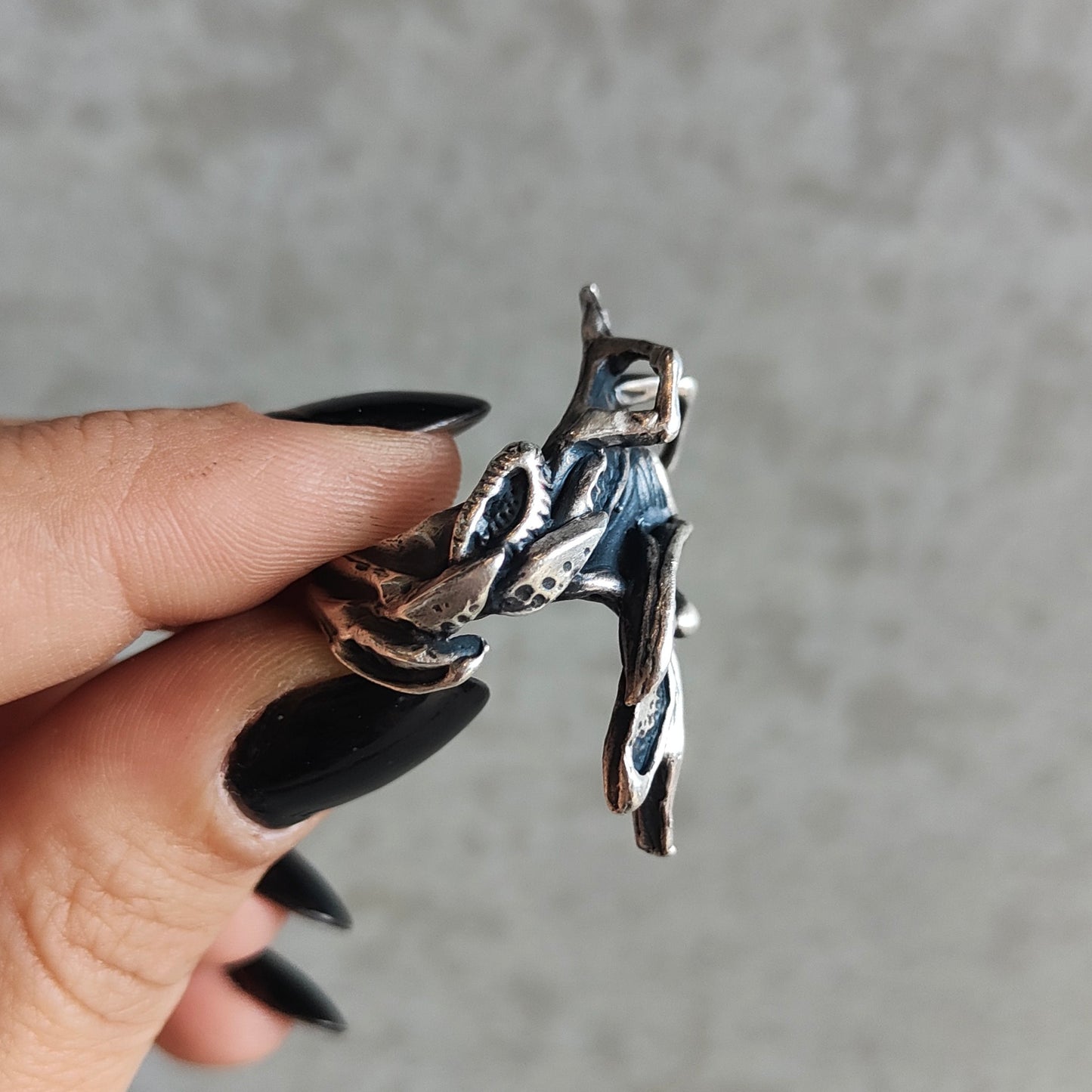 MYSTIC GARDEN SILVER RING