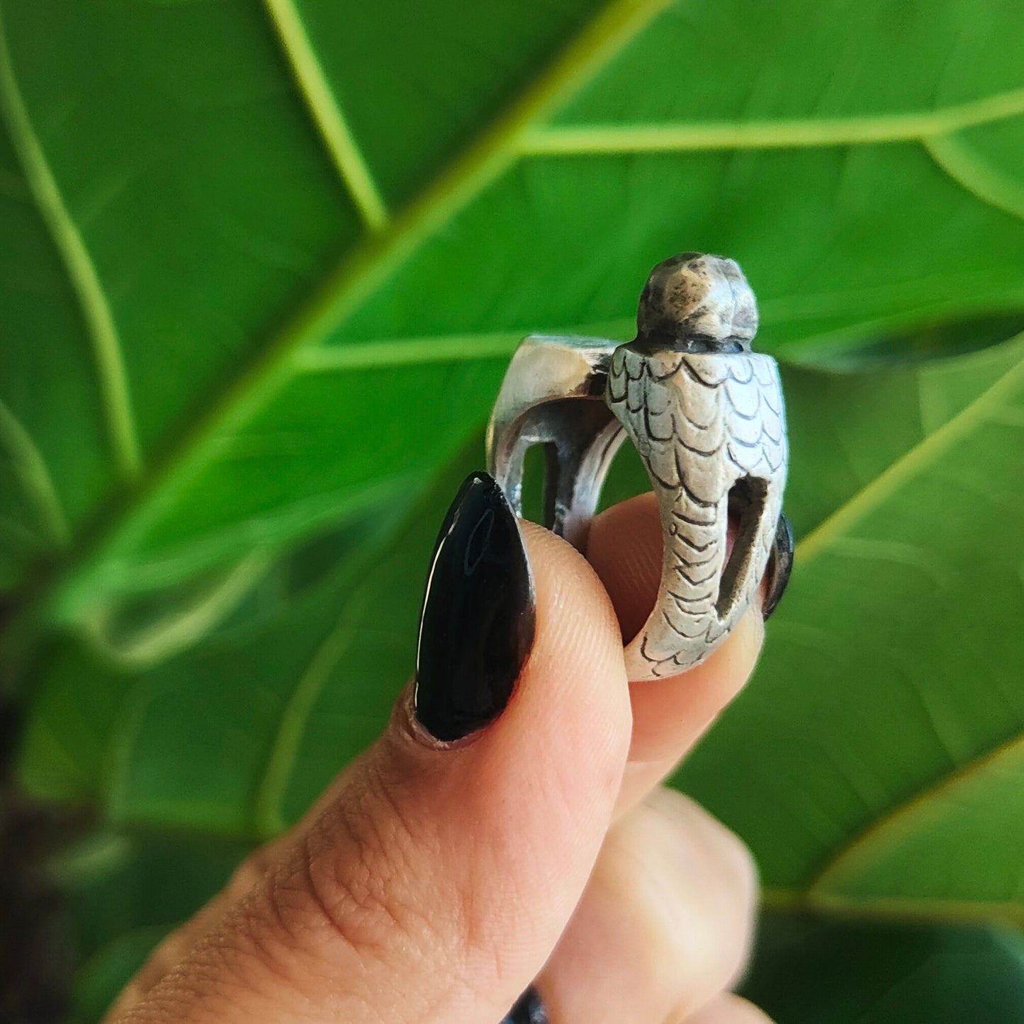 METAMORPHOSIS SILVER RING