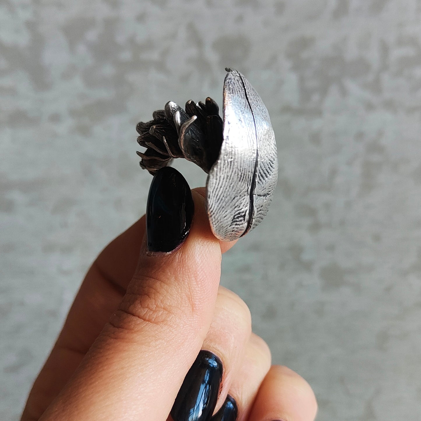 MYSTIC LAVENDER SILVER RING