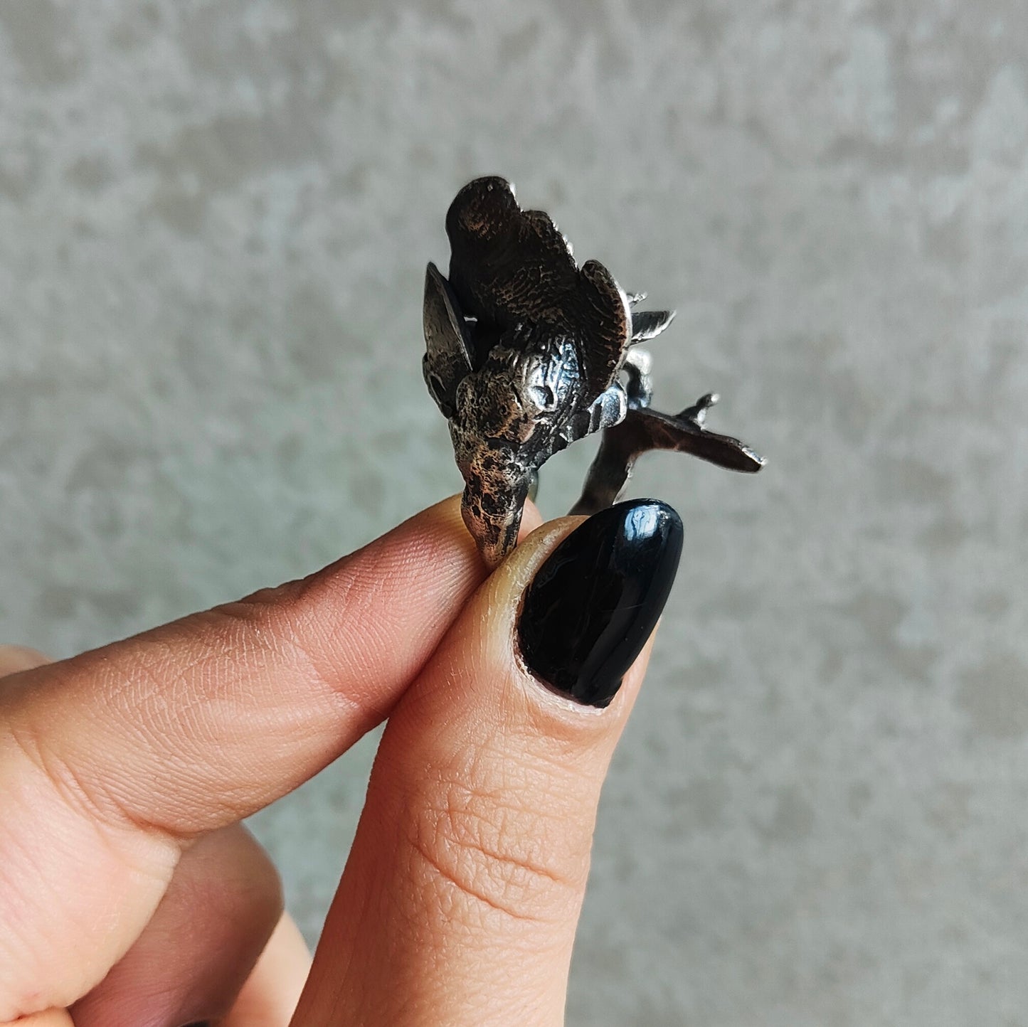 MYSTIC NIGHT SILVER RING