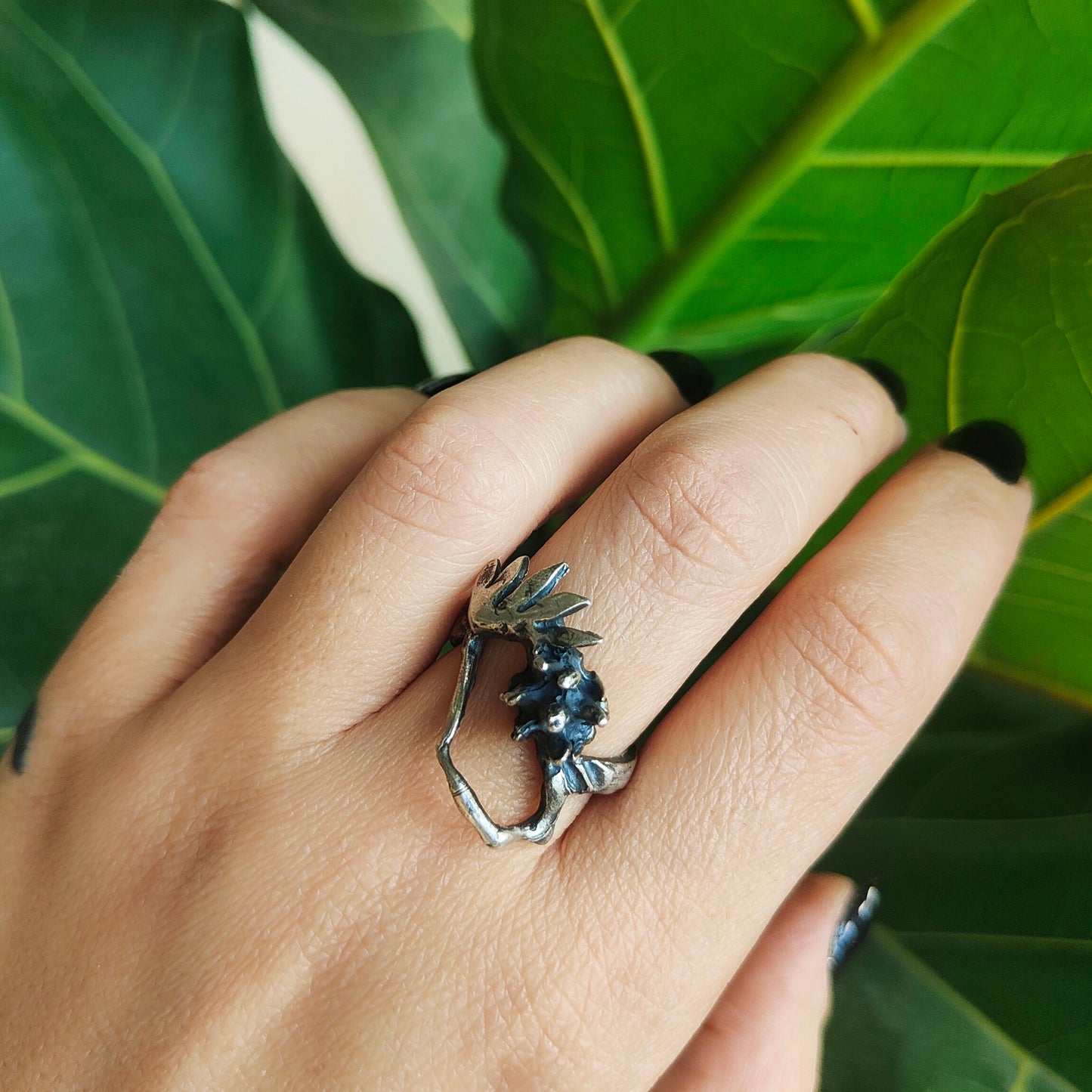 MYSTIC MORNING SILVER RING