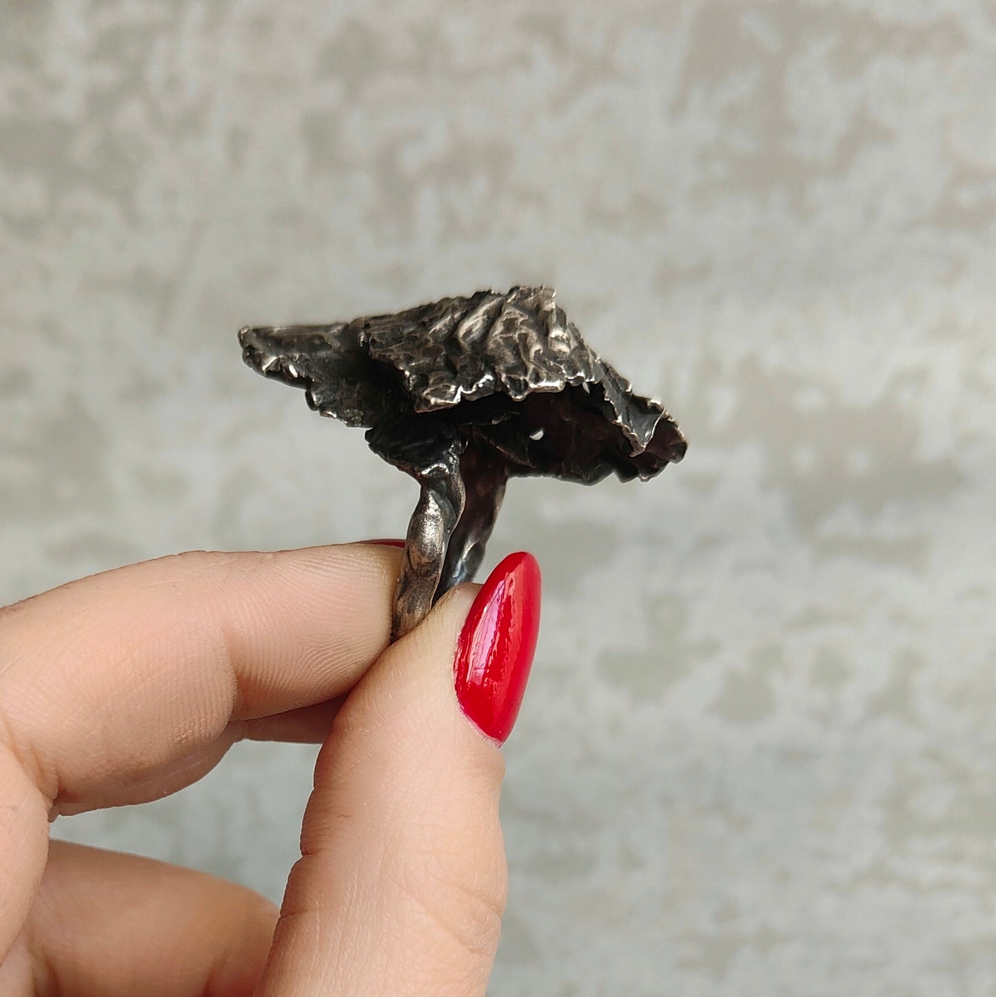 BONSAI SILVER RING