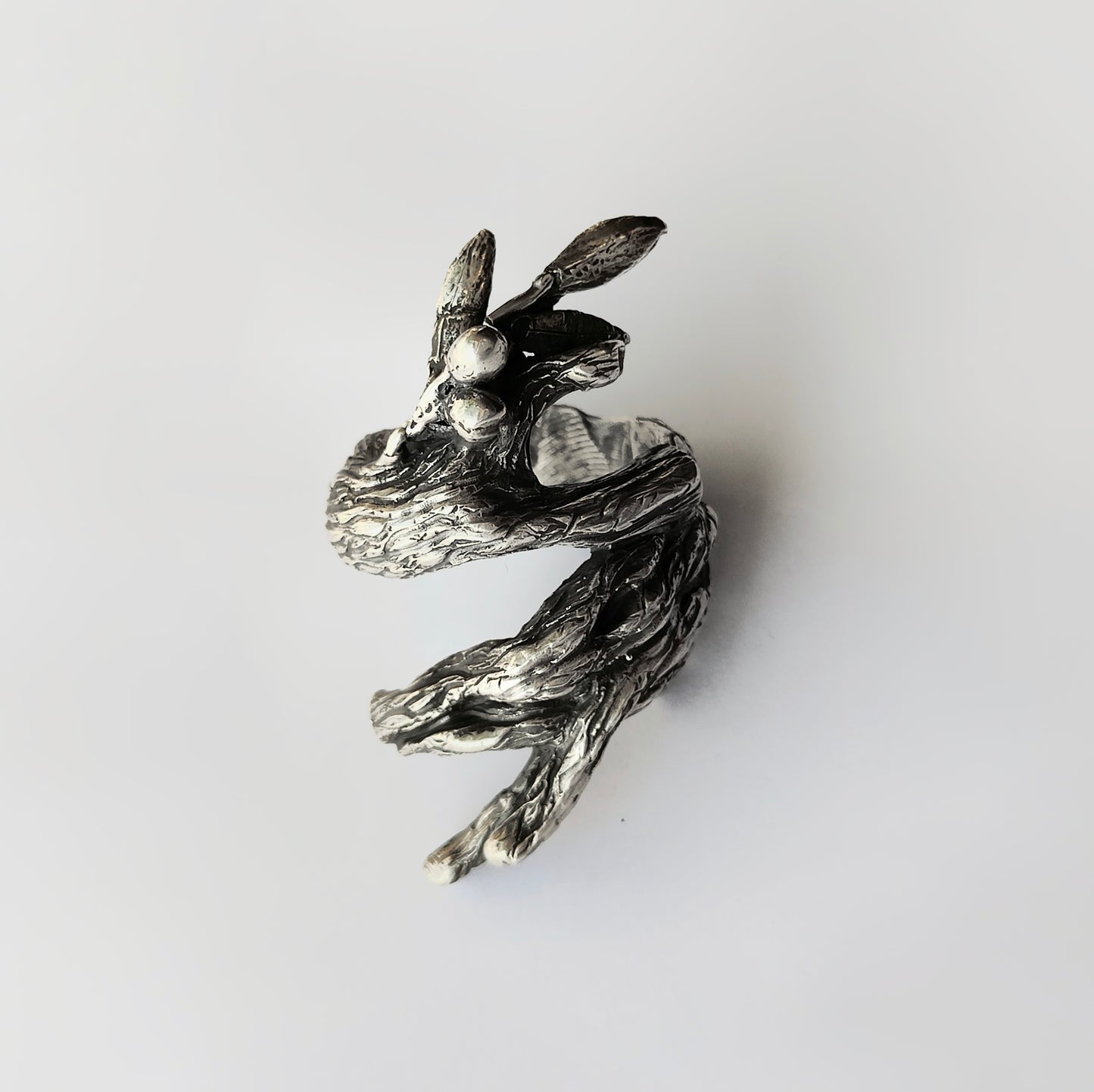LAND OF OLIVES SILVER RING