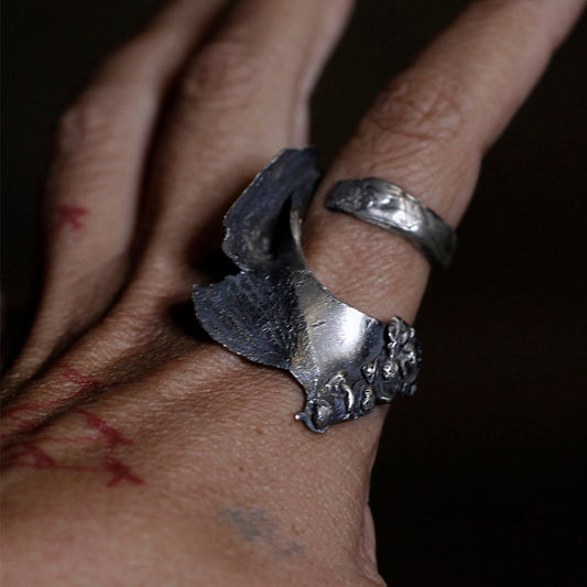 SIN SILVER RING