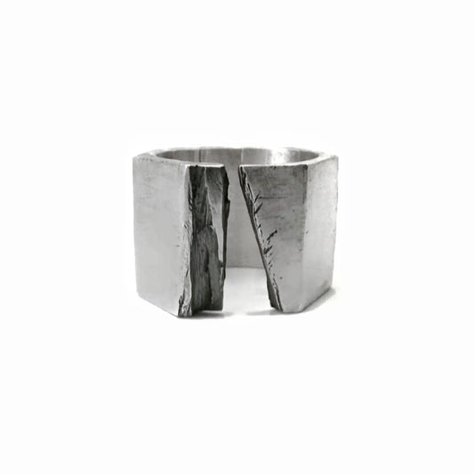 SCAR SILVER RING