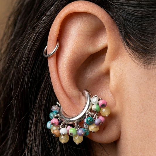 ONE-OFF SILVER PLATED EARCUFF 6
