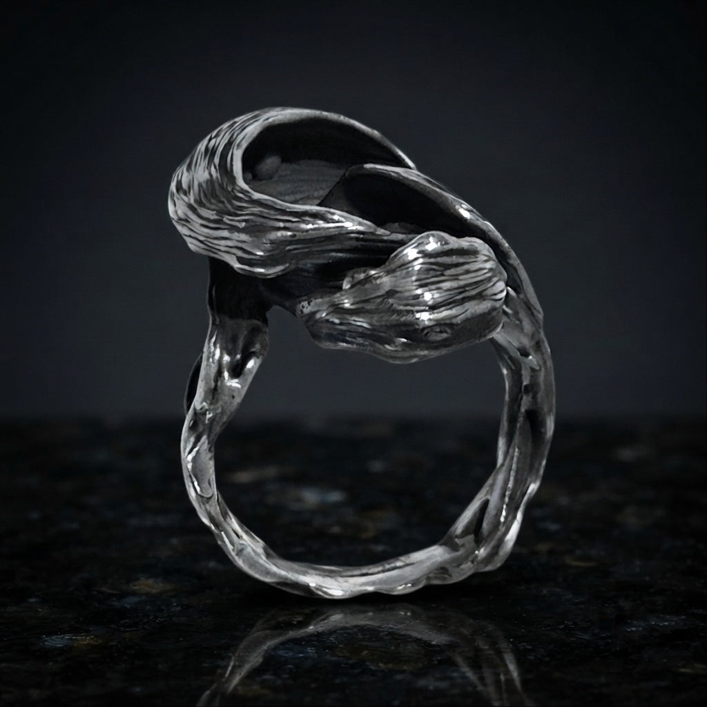 SCILLA SILVER RING