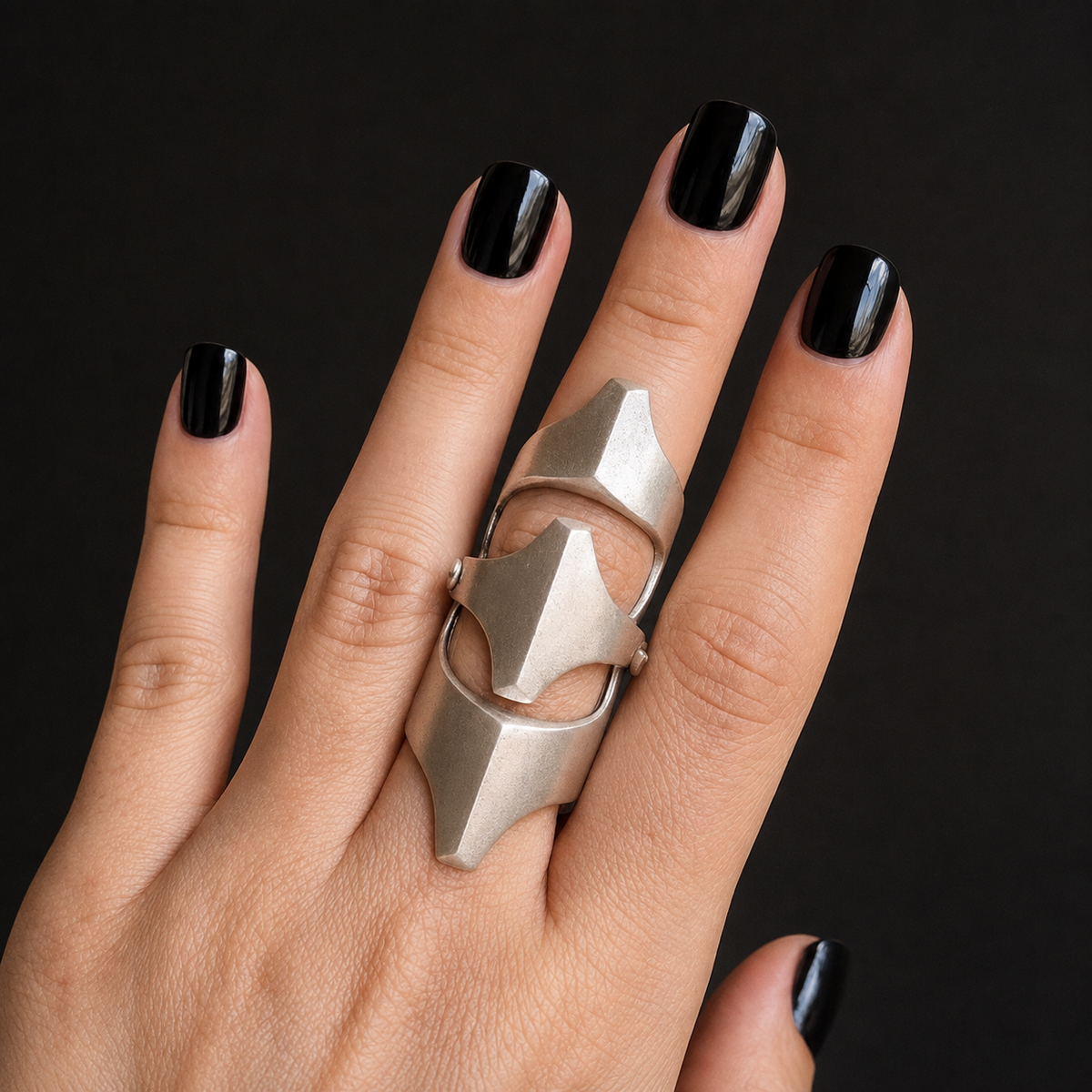 DRAGON SILVER RING