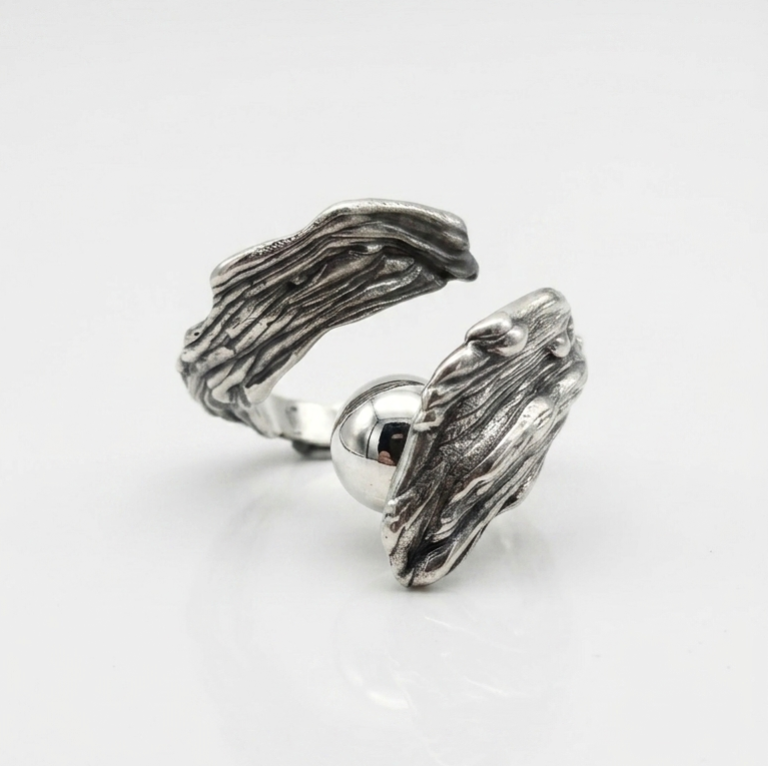 Flora Silver Ring