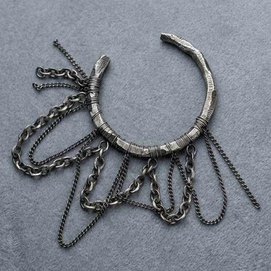 ONE-OFF SILVER PLATED BRACELET