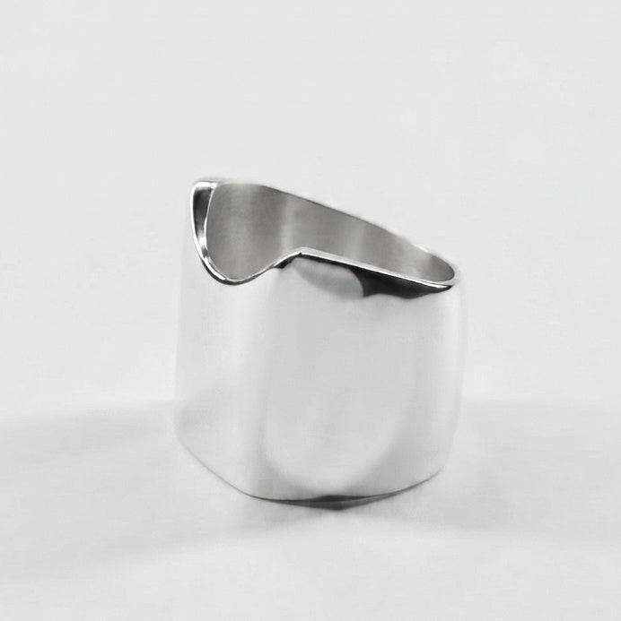 ARCH SILVER RING