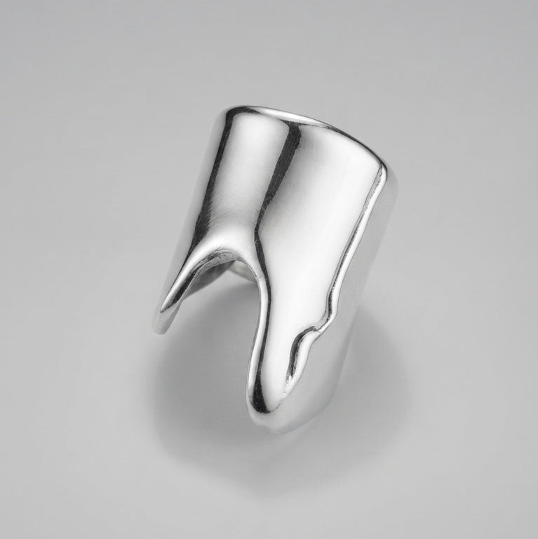 TIDE SILVER RING