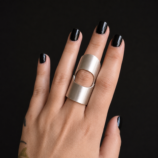 PORTAL SILVER RING