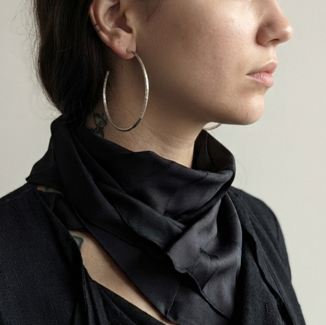 LARGE HOOP EARRINGS