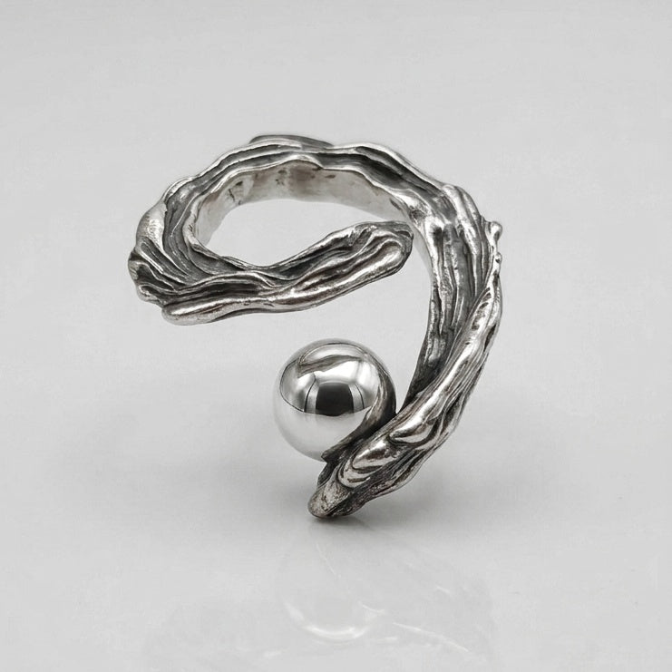 Flora Silver Ring