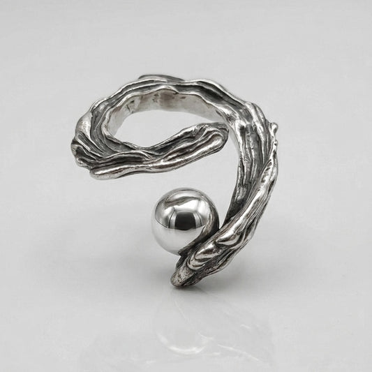 Flora Silver Ring